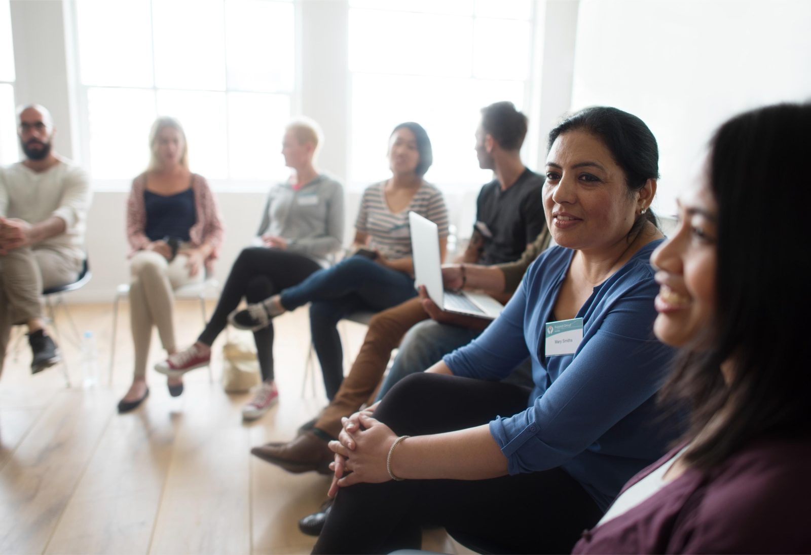 Corporate training session in progress