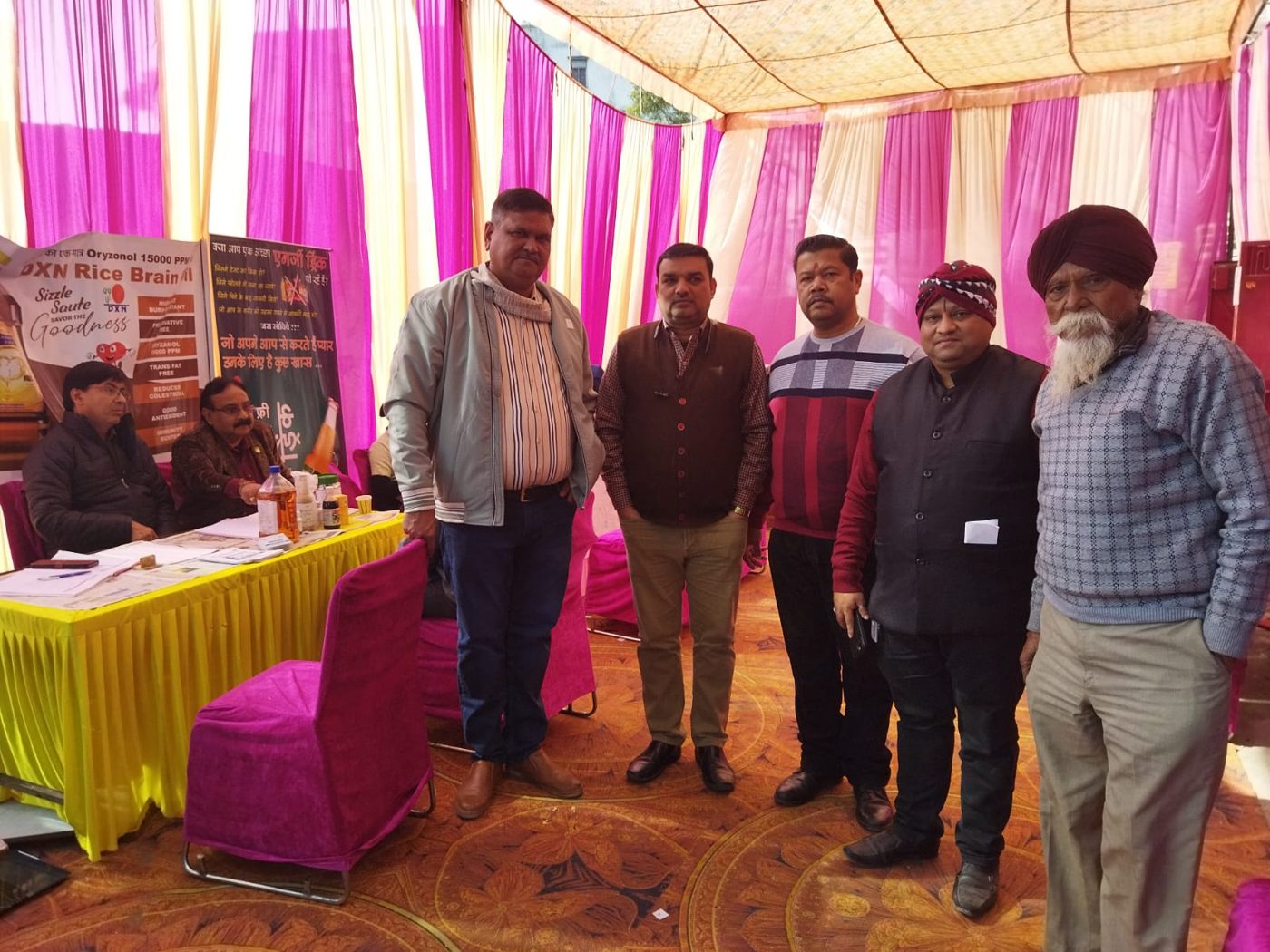 Atullyaa Samarthya Foundation team at a health camp