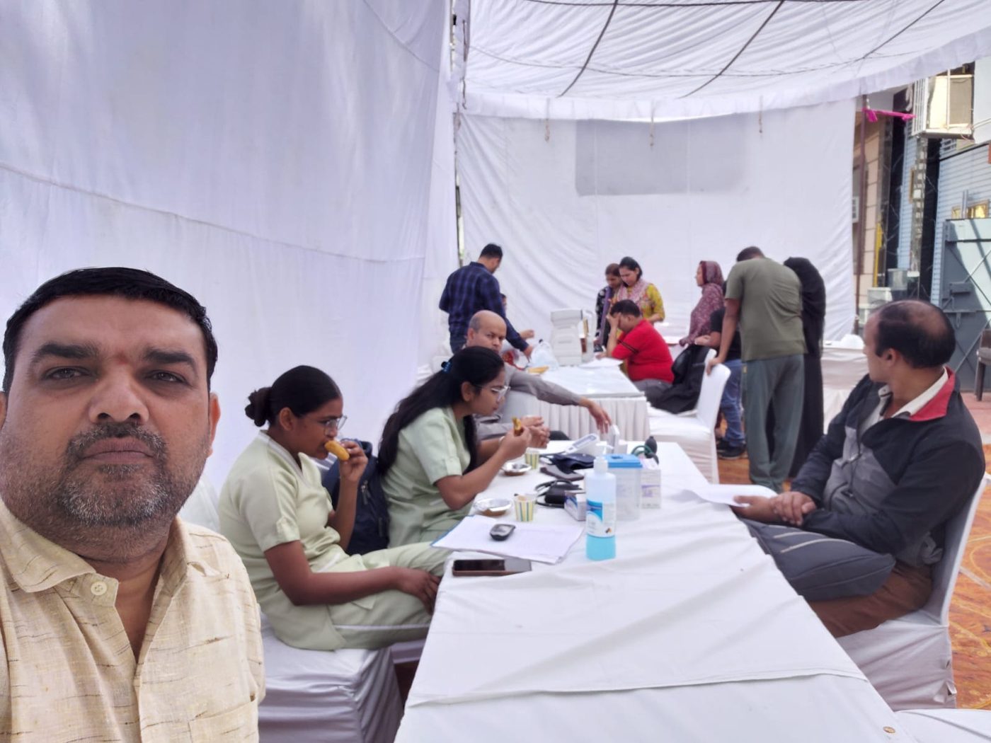 Community member at an Atullyaa Samarthya health camp